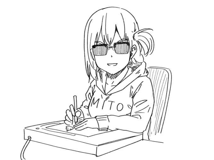 今日も沢山描いたので、そろそろおいとまさせていただく。 