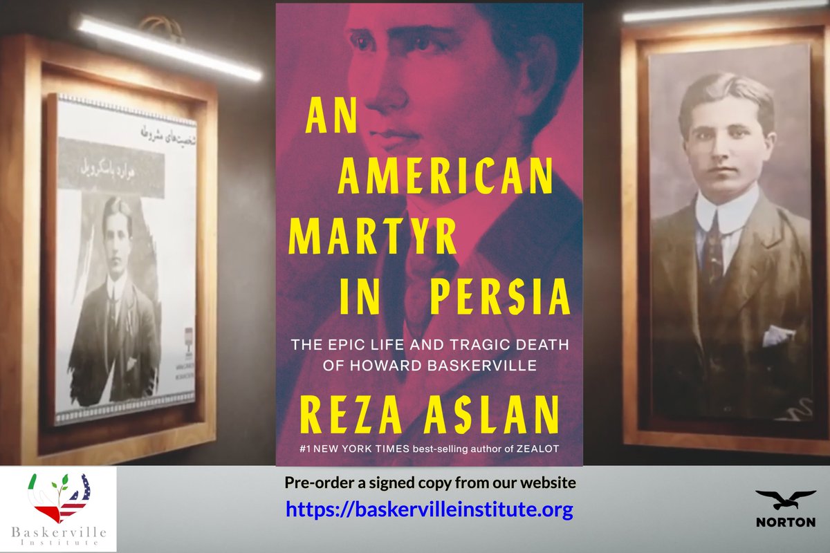 BaskervilleIran's tweet photo. Did you know that the Iranian parliament honored  an American named #HowardBaskerville for defending Iranian liberty?@rezaaslan's forthcoming book explains why this young American is such a revered figure in #Iran &amp; among #Iranians. @BoomGenStudios @wwnorton @pawprinceton https://t.co/tqA6WKe0XN