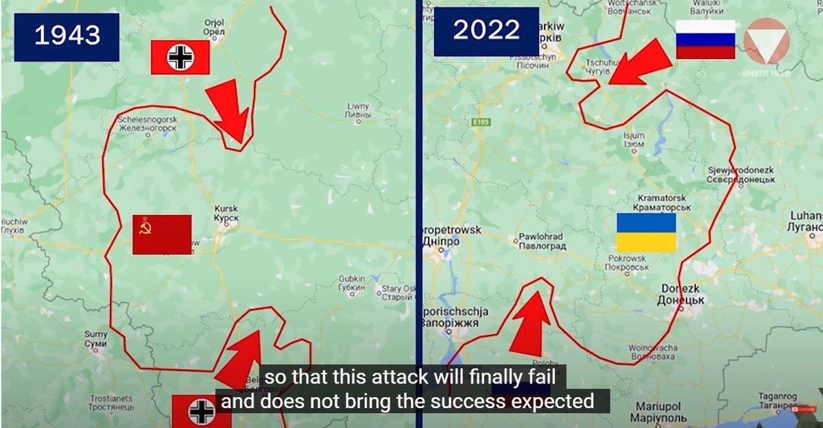 Мы готовим новый ролик: Ну нет, давай не будем сравнивать выступ на Донбассе и Курскую дугу.

Тем временем австрийский полковник: