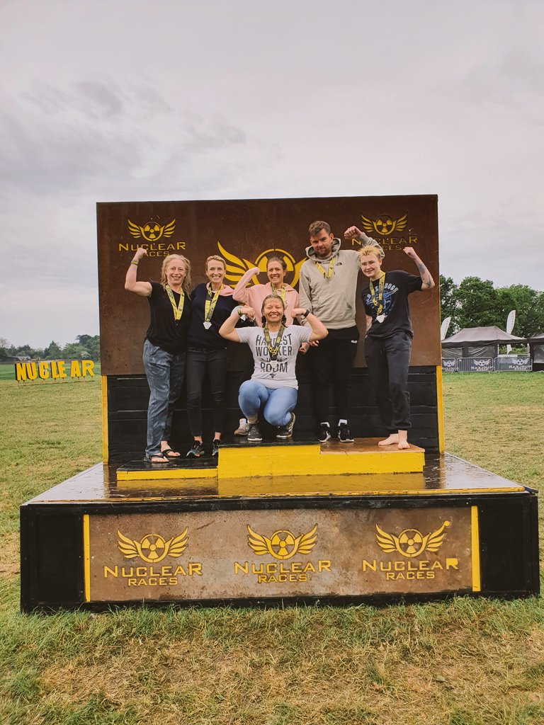 Nothing like a little team bonding in the form of a 12km Nuclear Race! So proud of our <a href="/wearerelish/">Relish Research</a>  team and the efforts put in today 👏