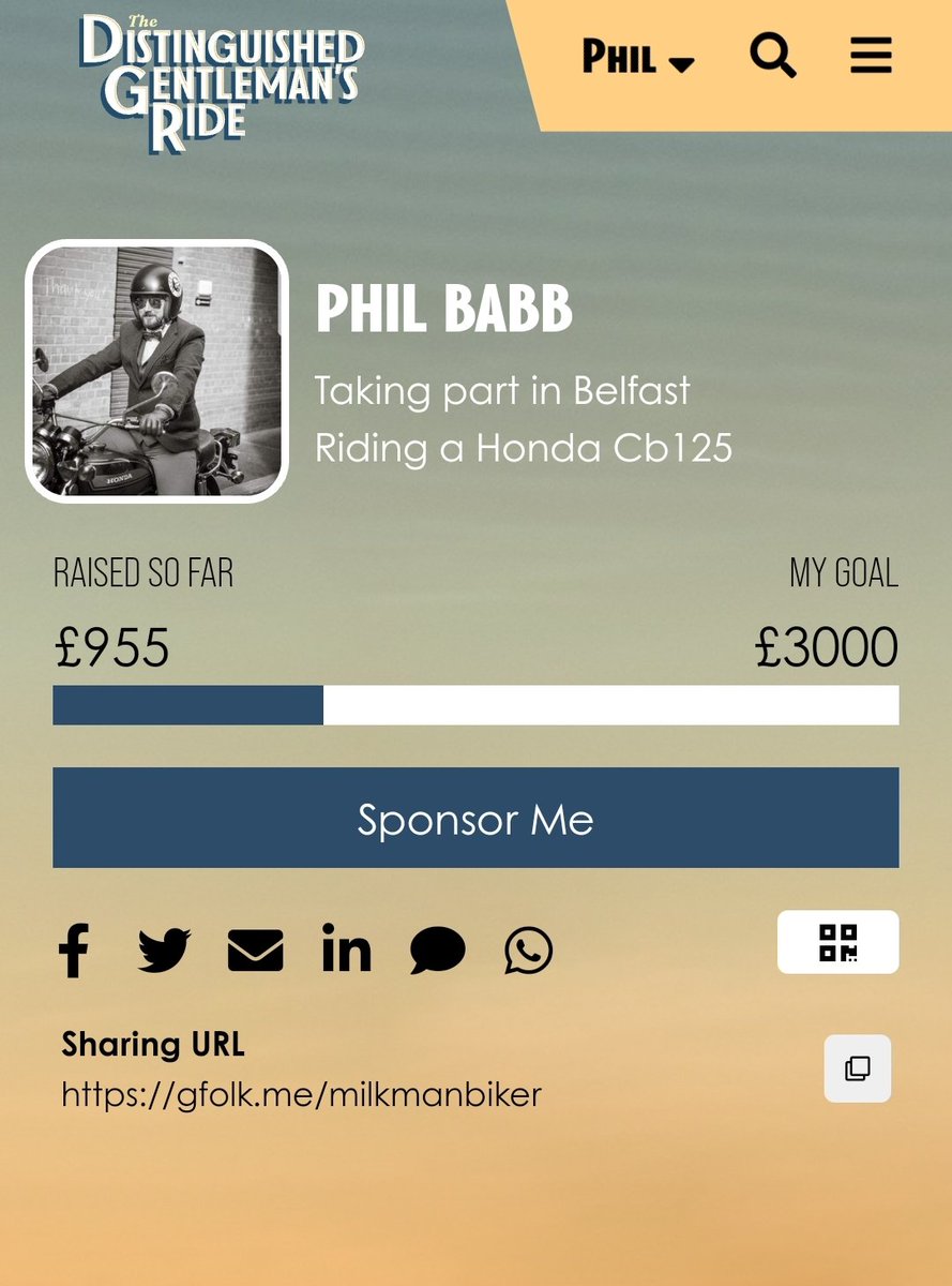 bill_fab's tweet photo. Back doing the @gentlemansride this Sunday in Belfast! Massive target this year! So any help on donations would be appreciated! Ill post the link below. This years extra special because it falls the week of a year gone losing dad to cancer!

https://t.co/gbnJe0pN8E https://t.co/qwrMaqVcPu