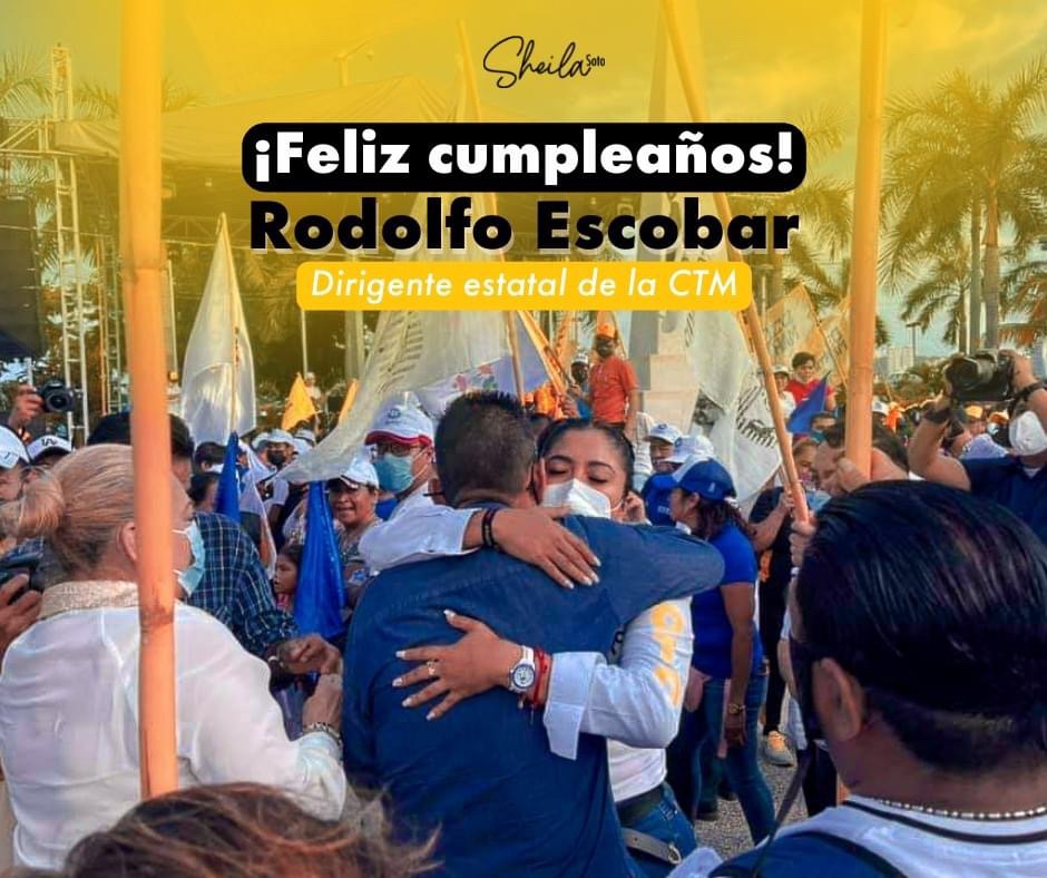 SheilaSotoM's tweet photo. La política me ha dejado grandes amistades que hoy forman parte de mi vida, una de ellas es don Rodolfo Escobar Avila, un hombre comprometido con la clase trabajadora de Guerrero.

¡Feliz cumpleaños, larga vida!🎉🎊🙌 https://t.co/cfy8iFRFIl