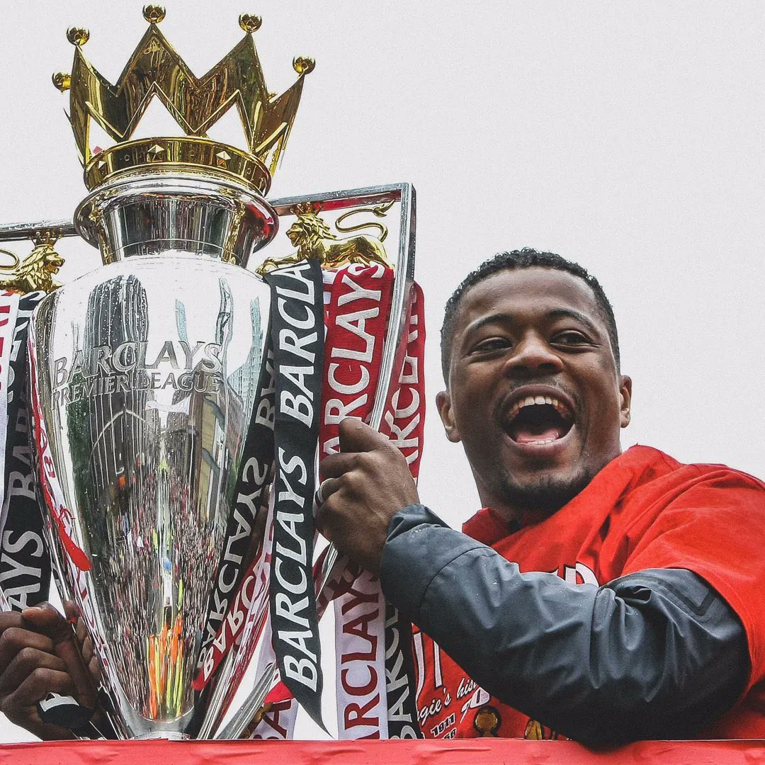  HAPPY BIRTHDAY PATRICE EVRA  5x Premier League 1x Champions League 