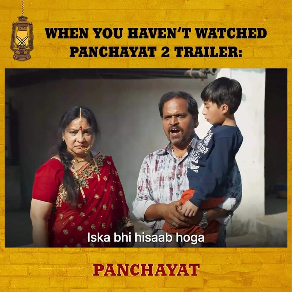 Panchayat 2 trailer #meme #panchayat2 #panchayatonprime #tvf #panchayat2trailer #jetainder #jeetubhaiya #abhishek