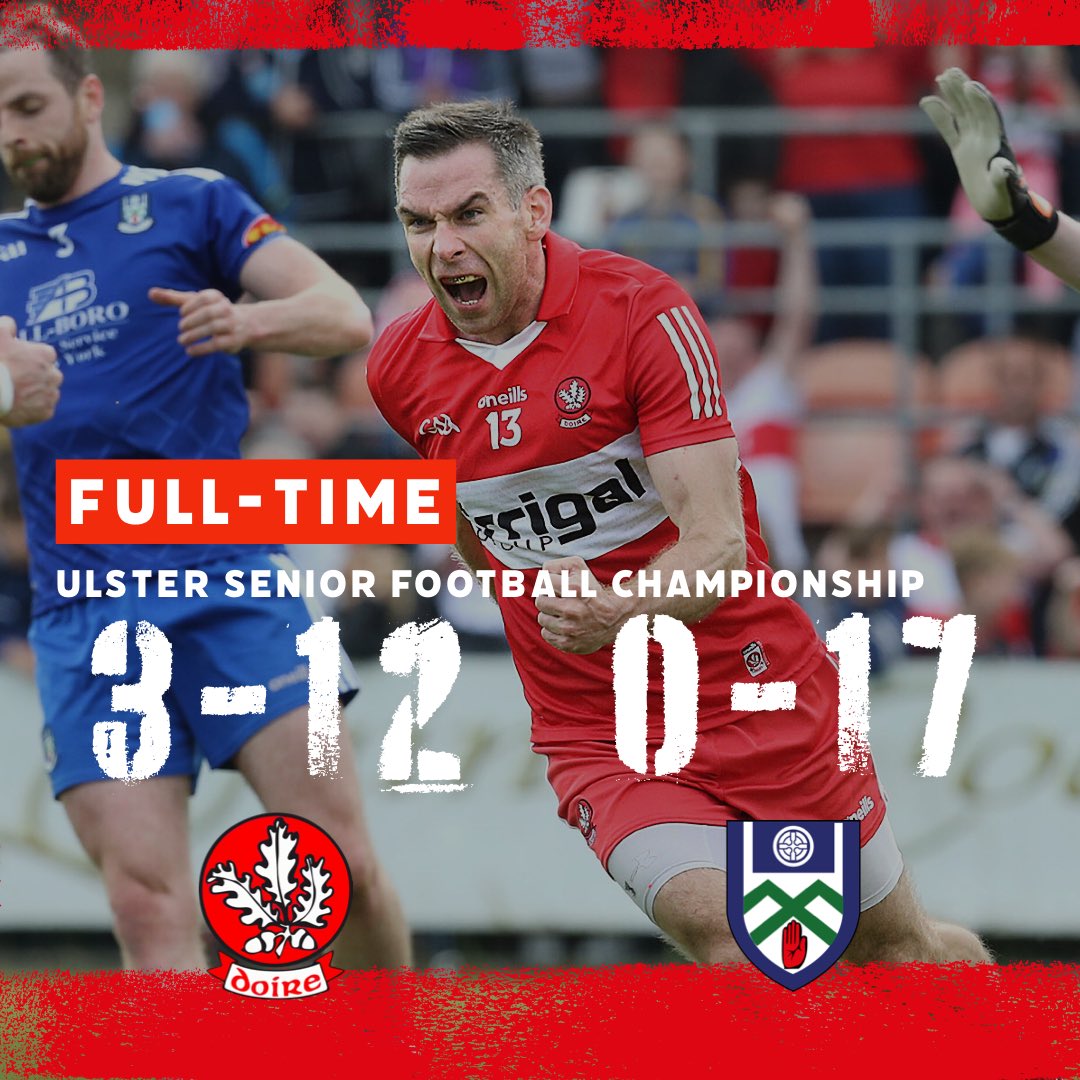 Doiregaa's tweet image. Derry reach the Ulster Final! 🤩👏