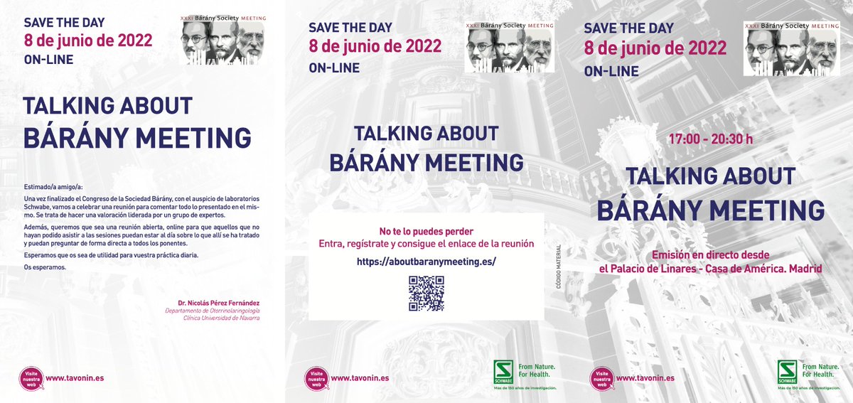 barany2022's tweet image. Hemos concluido la reunión #barany2022 , pero no todo ha terminado... ¿Cuales han sido las principales novedades? ¿Te gustaría asistir a un resumen comentado, en español?
Solo tienes que apuntarte: aboutbaranymeeting.es