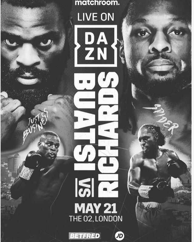 peterjsims1's tweet photo. Less than 1 week to go it’s going to be an absolute cracker 🔥🥊🔥🥊@craiglrichards #letsgochamp 👏🏼👏🏼 https://t.co/CsgXLBbMm6