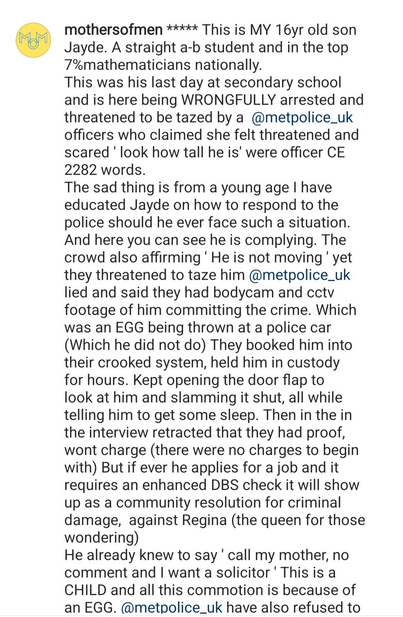 JoyWhite2's tweet photo. Further details from his mum here: https://t.co/sqoYbcEvcj