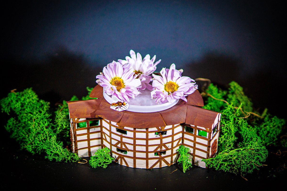 GottaBeCrazy2's tweet photo. Don't forget to thank a honey bee. #WorldHoneyBeeDay
#HoneyBeeDay
#GISH2022 #BookBash #Item74: To Bee or Not to Bee? There’s no question: we’re pro-Bee. Create a bee drinking fountain that is a perfect recreation of Shakespeare’s Globe Theater. #GISH https://t.co/GJs5VODFuC