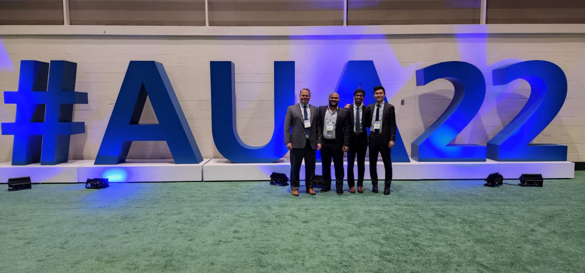 sewelljoMD's tweet photo. Robotics and Minimally Invasive Research Team @MountsinaiUro is Killing it with Presentations and Diversification at #AUA2022 🇺🇸🇨🇭🇮🇹🇦🇹🇩🇪🇨🇷🇮🇳🇹🇼 @drpalese @ktravivarapu @evanbgarden @nirtomer1 @OlamideOmidele https://t.co/PukwEU277w