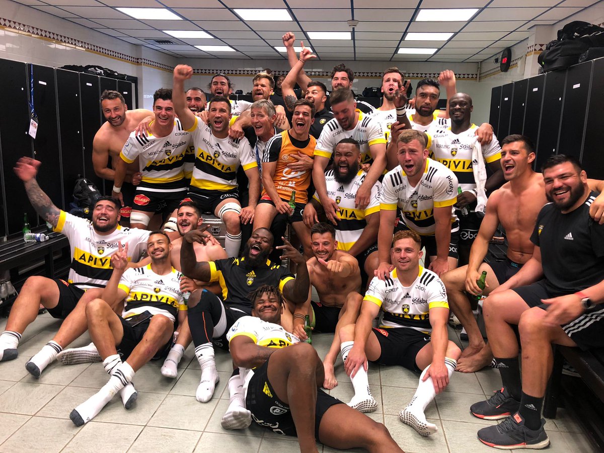 staderochelais's tweet photo. 🏆 Ils l'ont fait ! Nos Jaune et Noir atteignent la finale de #ChampionsCup pour la 2ème année consécutive et affronteront @leinsterrugby à Marseille, à l'@orangevelodrome, le samedi 28 mai à 17h45 !

Les infos billetterie seront communiquées au plus vite en début de semaine ! https://t.co/HN1mNL054A