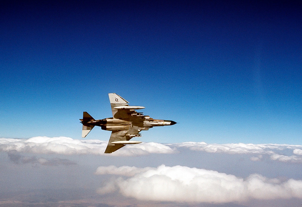 F-4E over Iran 5 months before the Islamic revolution. Ex. CENTO