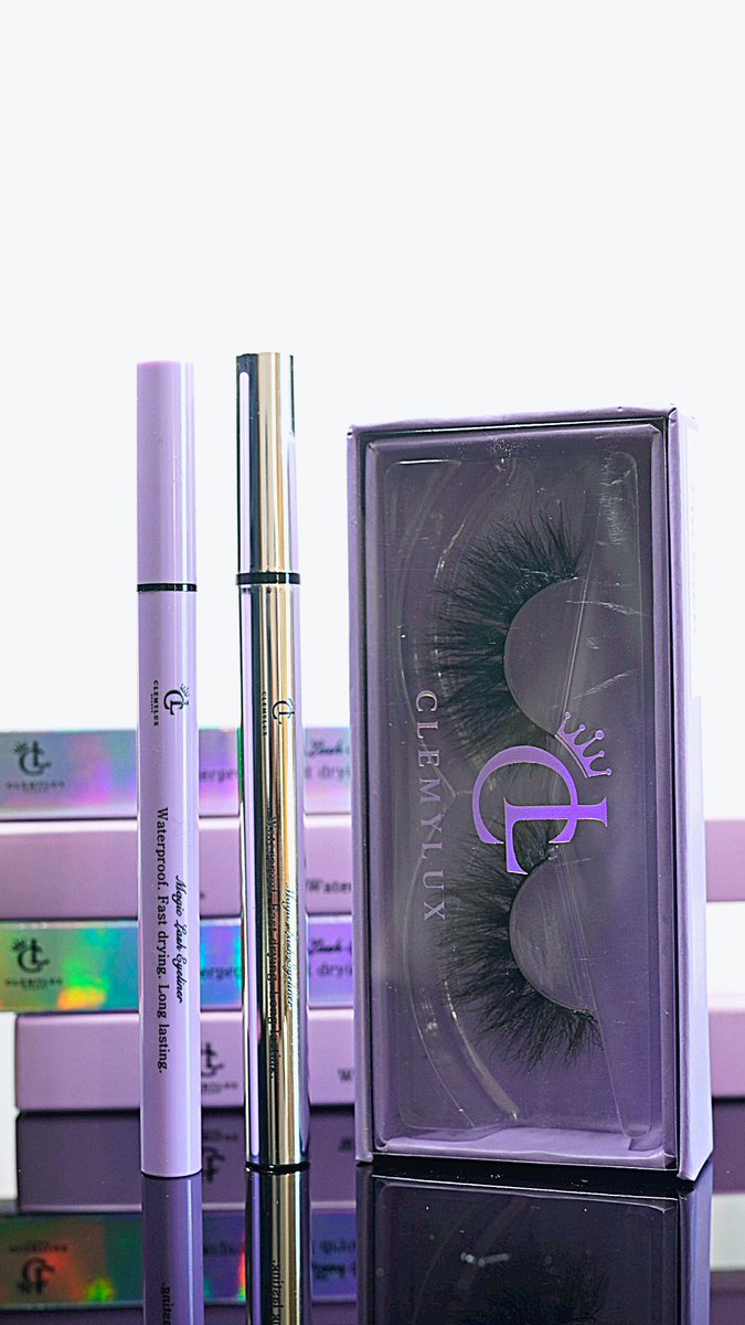 ClemyLux's tweet photo. The best Lash extension Duo for beginners 🤌🏾 Just line &amp; Lash!
Applying strip lashes have never been so easy 😍 #lashes #clemyluxbeauty #beauty #makeup https://t.co/9v1J4EOdNM
