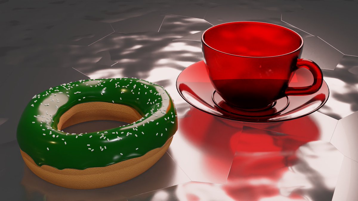 SiberianVP's tweet photo. It’s classic) The Donut)

#Blender3d #lowpoly #3dmodeling #3dart #art #blender #donut #render #cyclesengine #artblog https://t.co/Y0ANFvLrHc