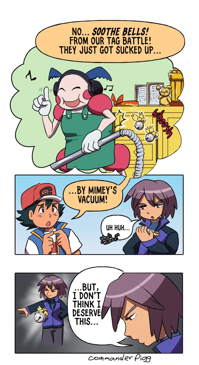 commanderpigg's tweet photo. The gift of a second chance.
…Even with your bells crushed.
#anipoke #comashipping https://t.co/HM2GYfgAta