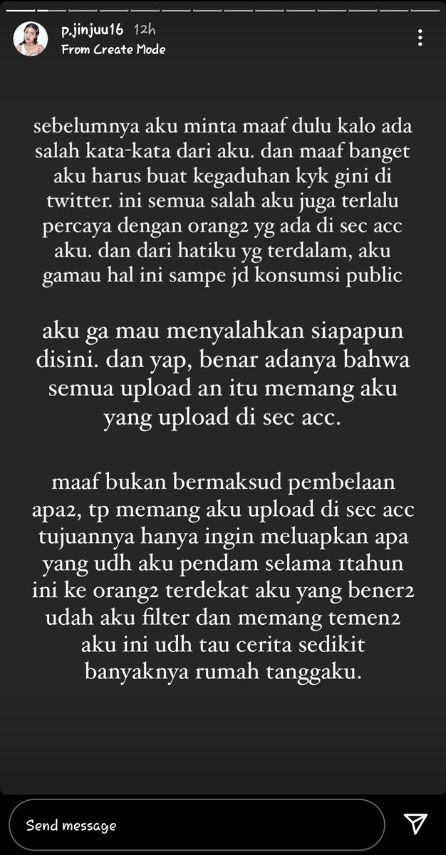Lha kok jd jinju yg klarif? Bknnya kebalik yaaa shayy, hrsny hasbie nohh yg klarif. Ngapa jd tmn gw yg klarif? Gw pgn tw nihhh pembelaan hasbie.