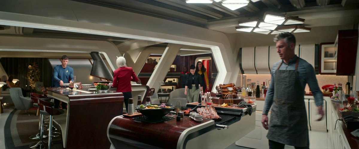 Rocket_Grrrl's tweet photo. Captain Kirk really got screwed by the Enterprise refit quarters-wise. https://t.co/jFebxMdKFT
