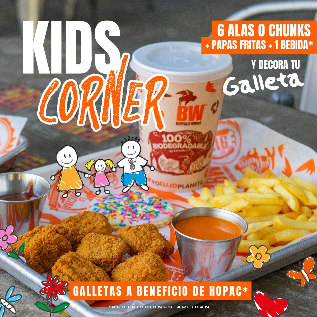 BWelsalvador's tweet photo. BW Kids Corner π§π»π¦π» AdicciΓ³n para los peques π€© Galletas a beneficio de Hogar de ParΓ‘lisis Cerebral. #NiΓ±osAyudandoNiΓ±os #Hopac https://t.co/T6F21gjxsk