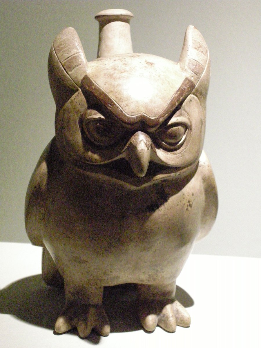 インカの先輩文化モチェは、リアルな造形で有名。 完ぺきでほころびの