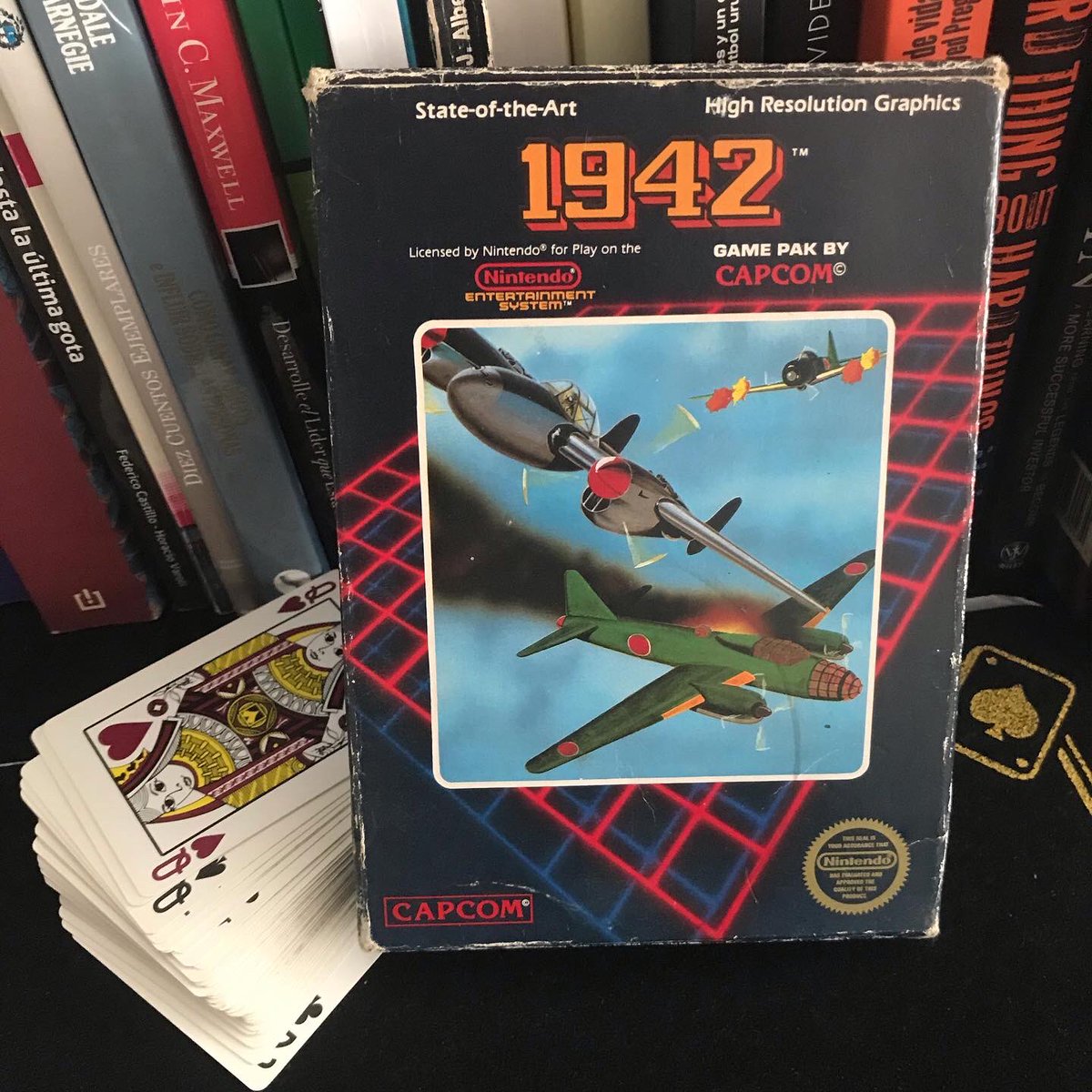 The80sCorner's tweet photo. Weekend NES Madness! 1942 + Gauntlet = Time Machine! ;) #1942 #gauntlet #Nintendo #8bit #NintendoNES #weekendvibes #sundayvibes #retrogames #retrogaming # https://t.co/rlWdoeWvJW