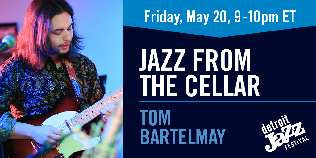 Jazz from the Cellar is back FRIDAY at  9 ET! 

Catch Detroit-based guitarist, composer and bandleader Tom Bartelmay Friday at 9ET on <a href="/wdet/">WDET 101.9FM</a>, Facebook Live, <a href="/YouTube/">YouTube</a> or our website!

#jazz #jazzmusic #detroitjazz #detroitjazzfest