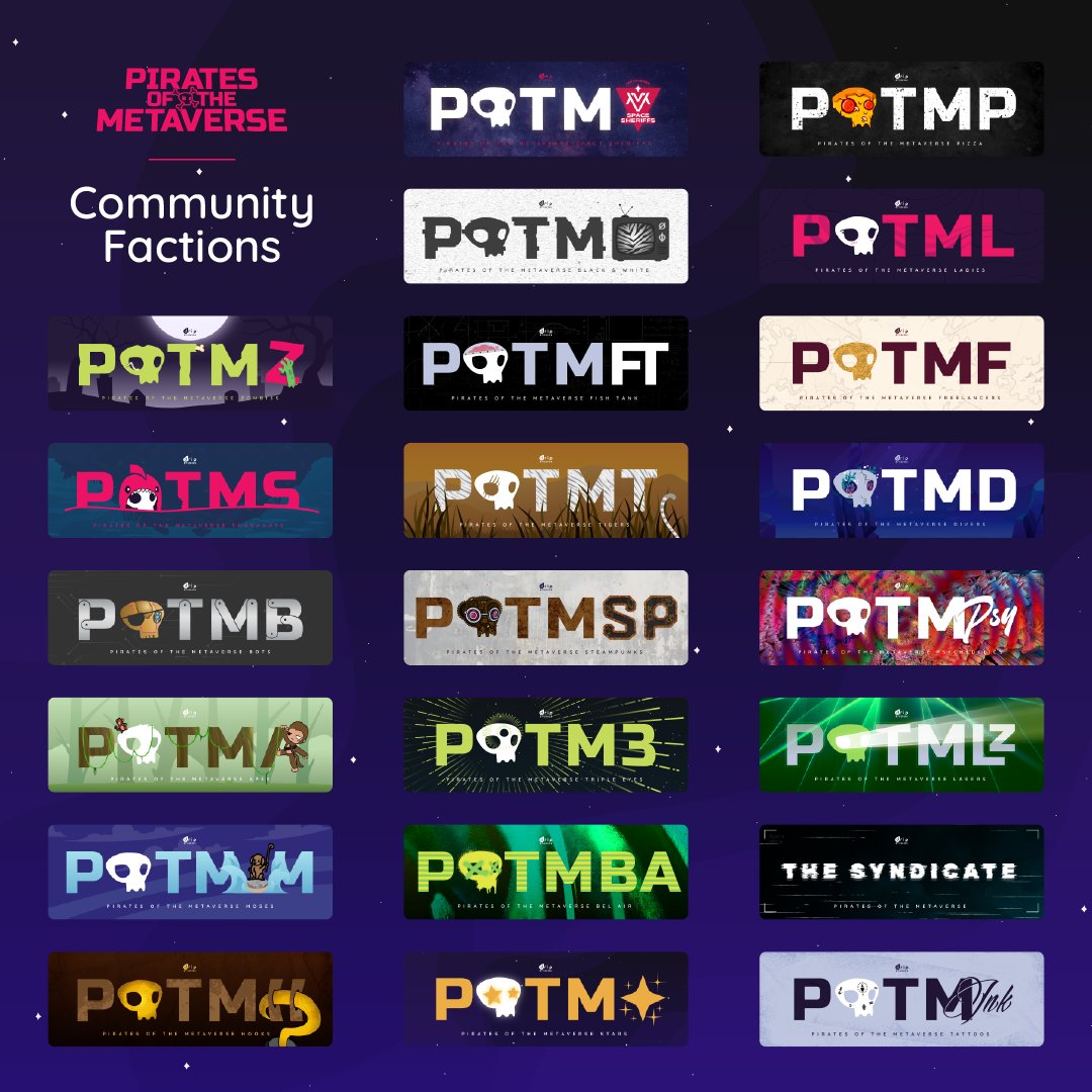 <a href="/PumaJawNFT/">PumaJaw</a> <a href="/PiratesMeta/">Pirates of the Metaverse 🔛 FLOW</a> Most fun I've had in web3. <a href="/PiratesMeta/">Pirates of the Metaverse 🔛 FLOW</a> is igniting the creativity, talent, and imagination of so many people in the community (look at all the community created and led factions!). That's not even mentioning what the team has planned both in the short-term &amp; long-term. #LFP!🏴‍☠️