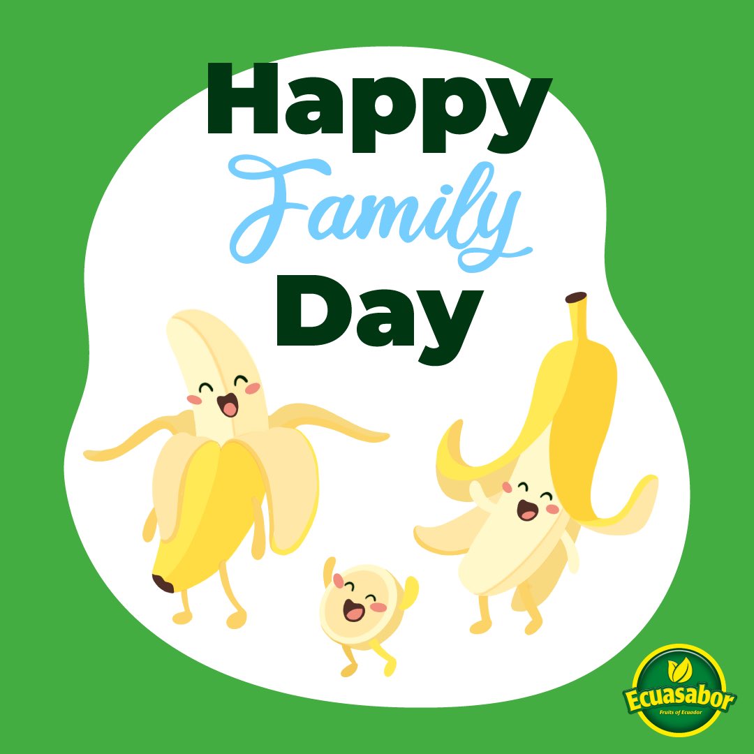 ecuasabor's tweet photo. A happy family is the backbone of a satisfied society ♥️. Today we celebrate those people are likely the most important people in our lives, our family! 👨‍👩‍👧‍👦

Wishing you and your family a very Happy International Family Day ✨. https://t.co/IeQNjnRBfh