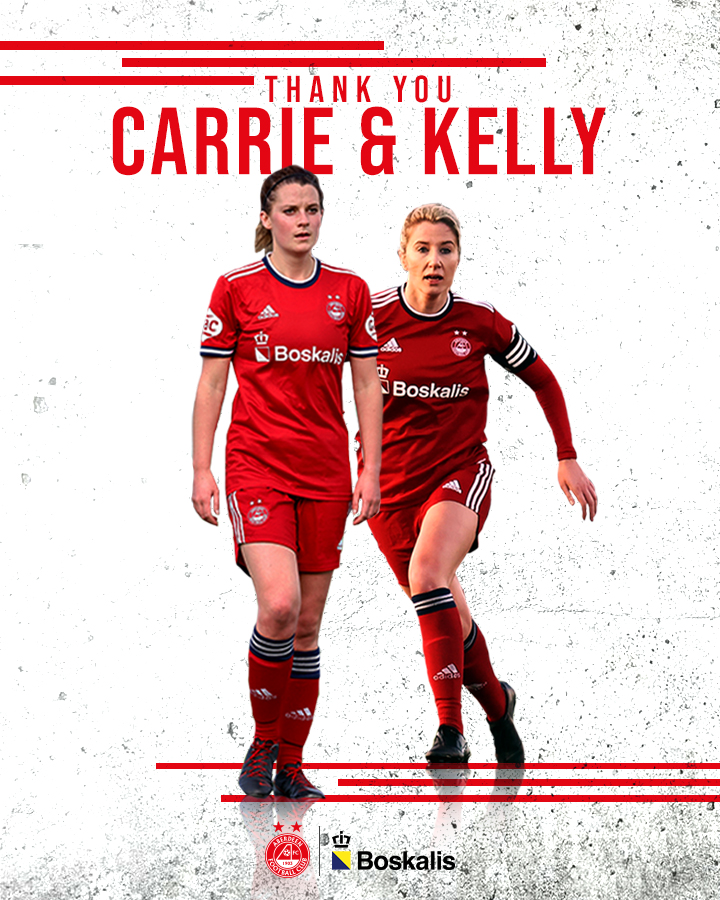 Two great AFC players brought their careers to a close this afternoon.

👏 Thank you Carrie &amp; Kelly! 

#StandFree