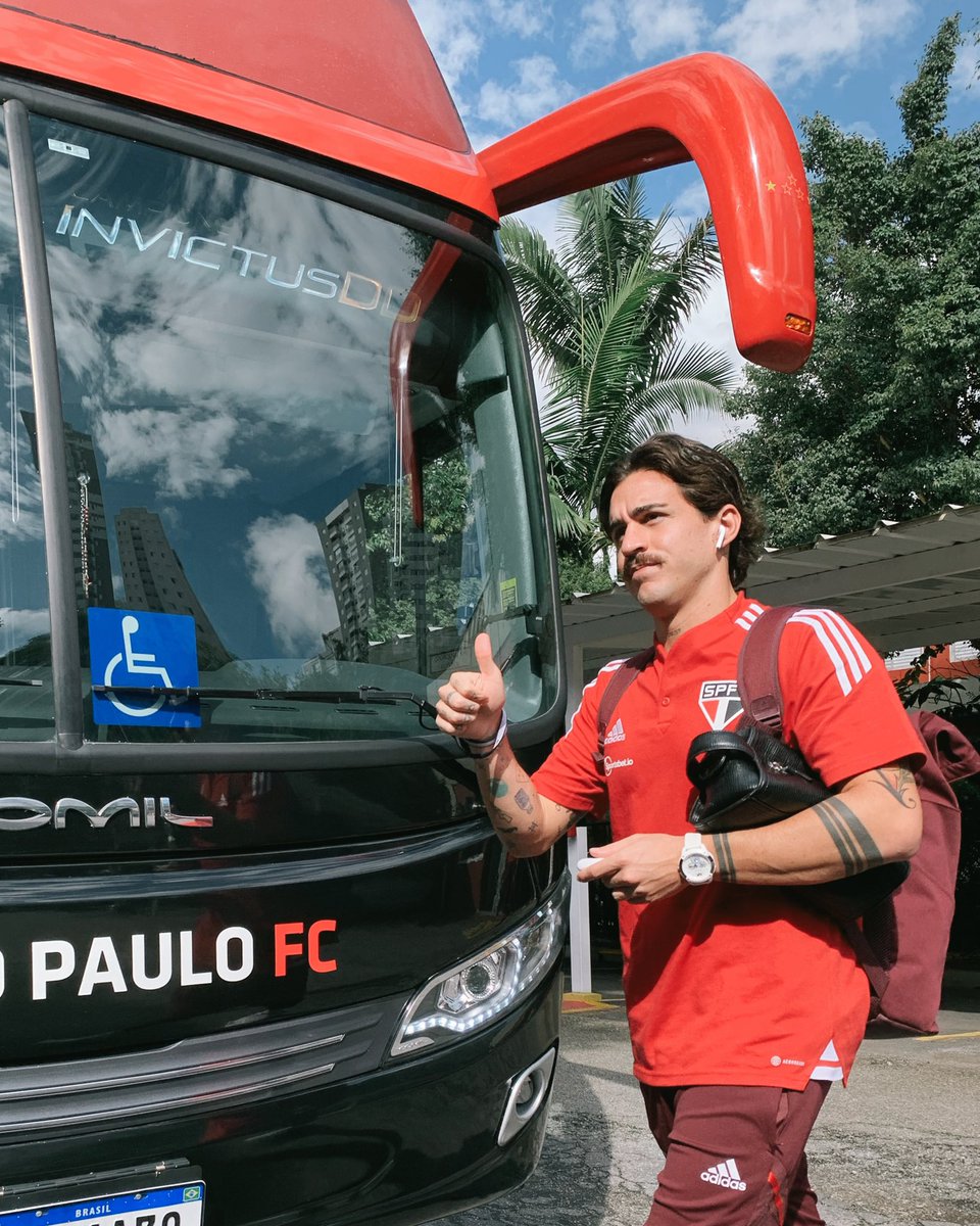 SaoPauloFC's tweet photo. 🚌🏟 Partiu Morumbi!

Nos vemos na nossa casa!

#VamosSãoPaulo 🇾🇪 https://t.co/BIVRiXkEsM