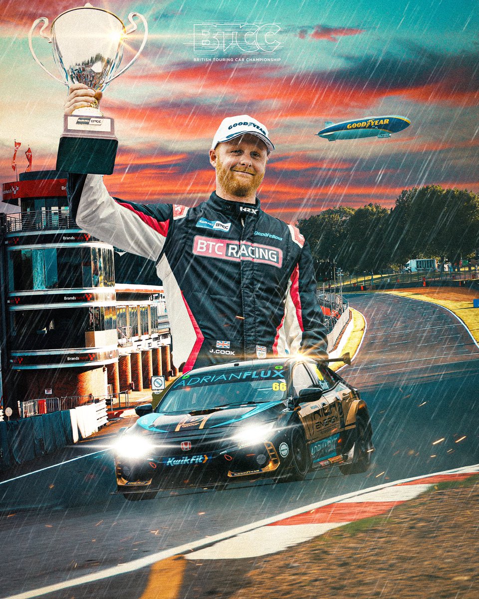 There have been lots of success stories here at Brands Hatch this weekend, but there’s little doubting that Josh Cook’s double deserves the headlines… #BTCC