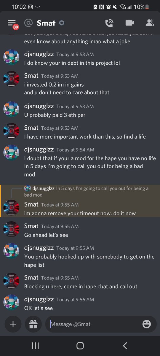 djsnugglzz's tweet photo. @HAPEbeastgang why did get kicked out of the discord? https://t.co/0K0JBt8GIg