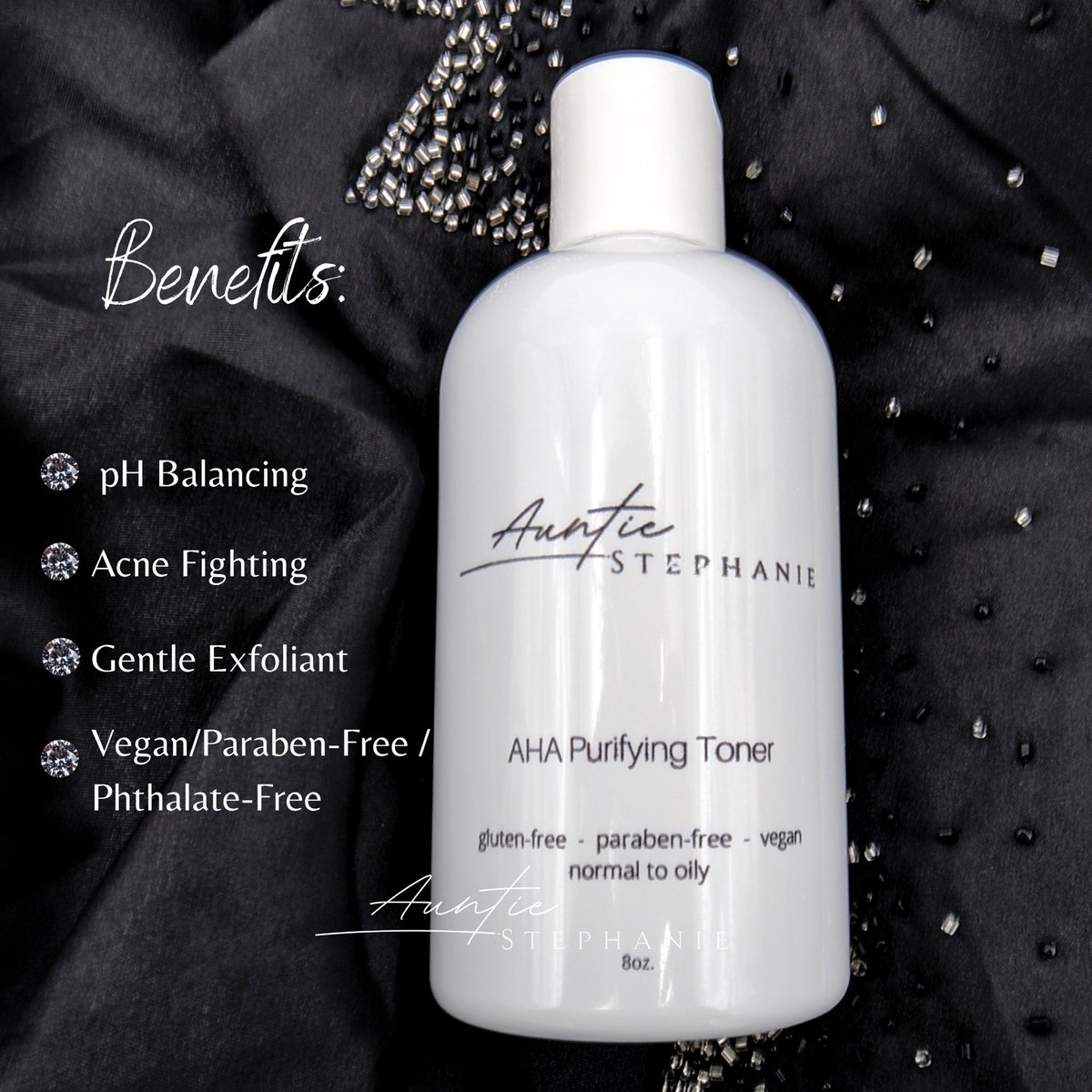 Not the #toner you asked for, but the toner you need. 

#auntiestephanie #veganskincareproducts #veganskincare #womanownedbusiness #facecareroutine #faceproducts #faceproductskincare #skincareblogger #skincareblog #skincareanswers #blackownedbusinesses #blackownedbusiness