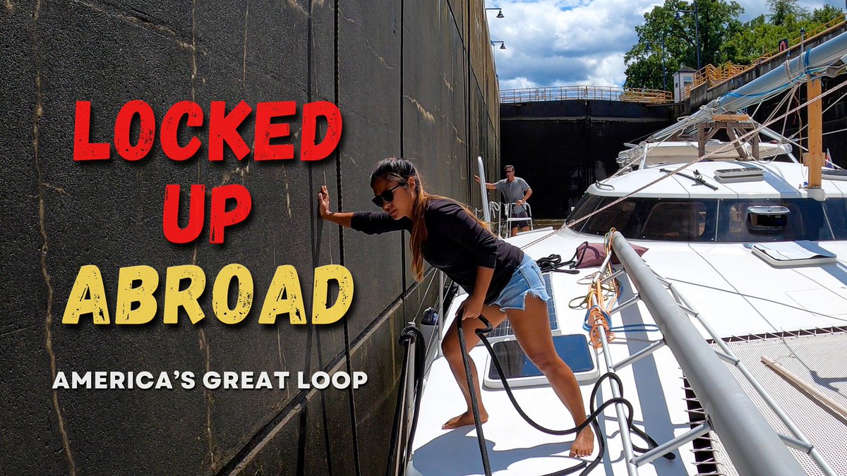 LifeonJupiter2's tweet photo. Having transited more than 50 locks on the great loop, Jamie gives advice on locking through on the Erie Canal. Never a dull moment on board Jupiter².
Watch full video 👇🏻:
https://t.co/ESeCg7ogBi
#americasgreatloop #loopers #eriecanal #sailboat #riverboat #greatloop https://t.co/QqW4Ia0Pmk