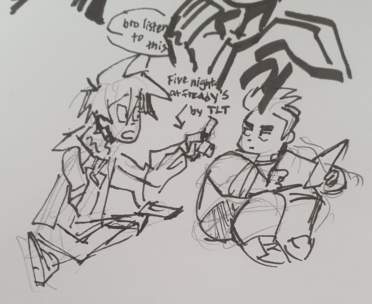 rc9gn - i drew randy while listening to the living tombstone, then I drew more randy.. 