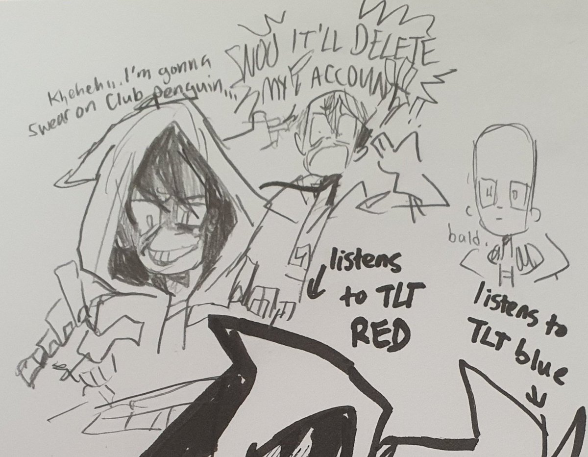 rc9gn - i drew randy while listening to the living tombstone, then I drew more randy.. 
