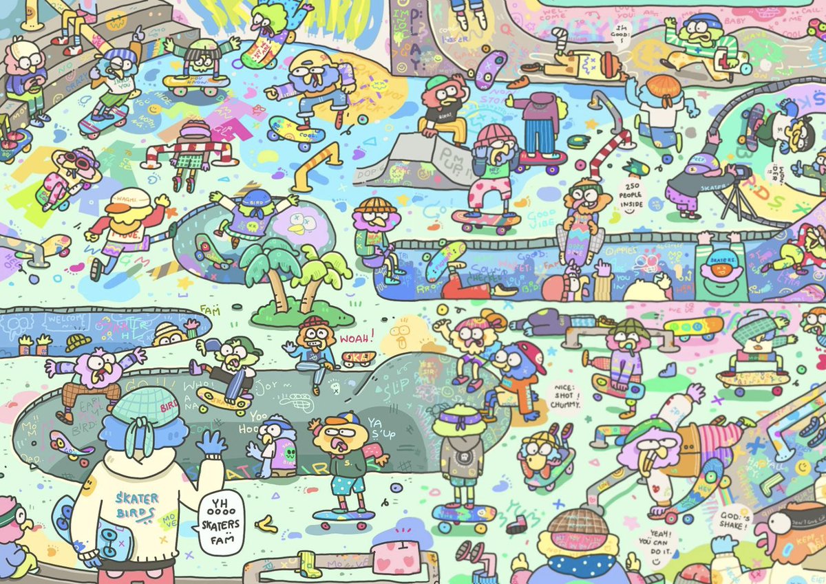 🛹 SkaterBirds x Baba 2 Binks 🏄🏻‍♂️

Giving away 1x WL for SkaterBirds!

To enter: 
How to enter:
1️⃣Follow <a href="/BabaBrouk/">Baba 2 Binks</a> &amp; @SkaterBirdsNFT
2️⃣Like + Retweet
3️⃣Tag 3 friends!!!

Lets Skate!!!