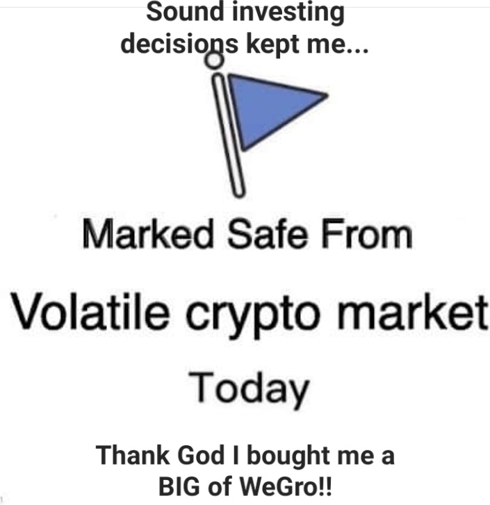 ThymelessTyes's tweet photo. @WEGROCoin #wegrocoinpartner #wegrocoin #wegroarmy https://t.co/qFYHK3zGNQ