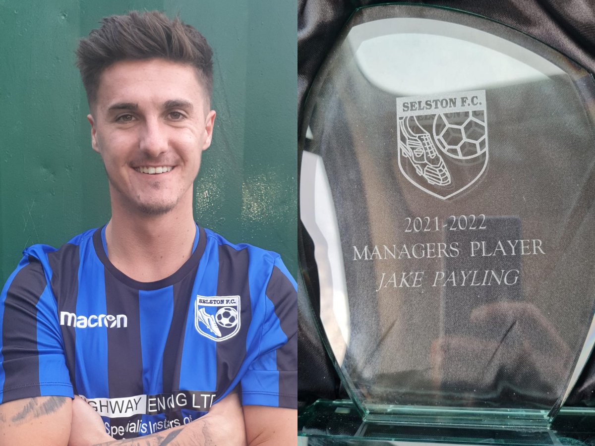 🏆 | Jake Payling (<a href="/Jake_Payling/">Jake Payling</a>) was <a href="/Karlsteed81/">Karl Steed</a>'s choice for Managers Player of the Year for 2021/22 season, unbelievably consistent performer all season since switching to left side of a back three 👏🏼 #SFC