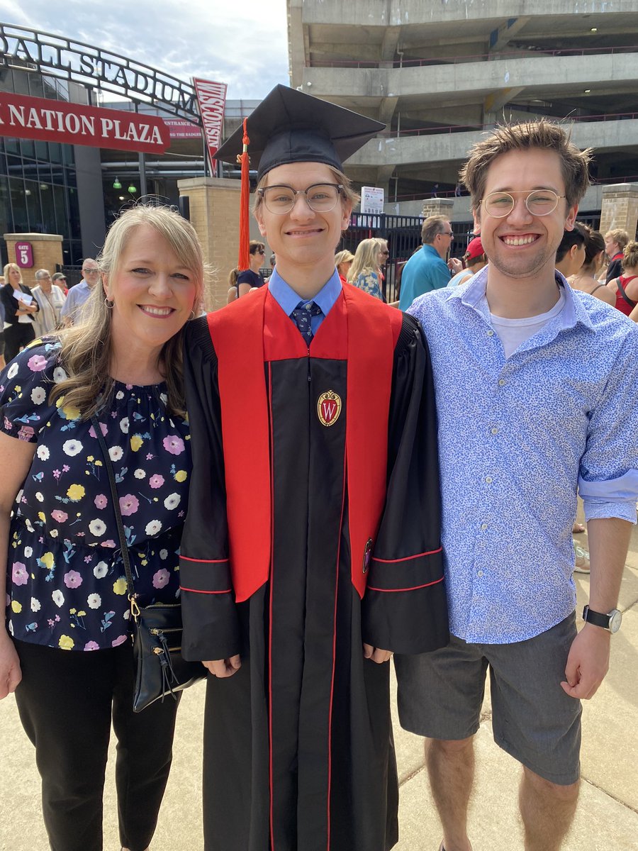 So proud of Eric!  #UWGRAD