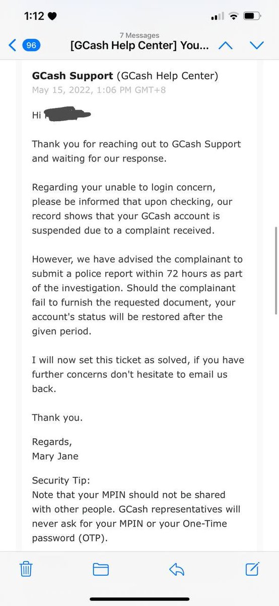 ART2CARTPH's tweet image. Good morning po! Nagtatapos po sana kami earlier ng refund for excess lsf then bigla hindi na namin maopen gcash namin because of this 😣 We’re still waiting sa response ng gcash regarding this issue since we don’t know why nagreport bigla yung account namin.

cc @WINKNTHINGSPH