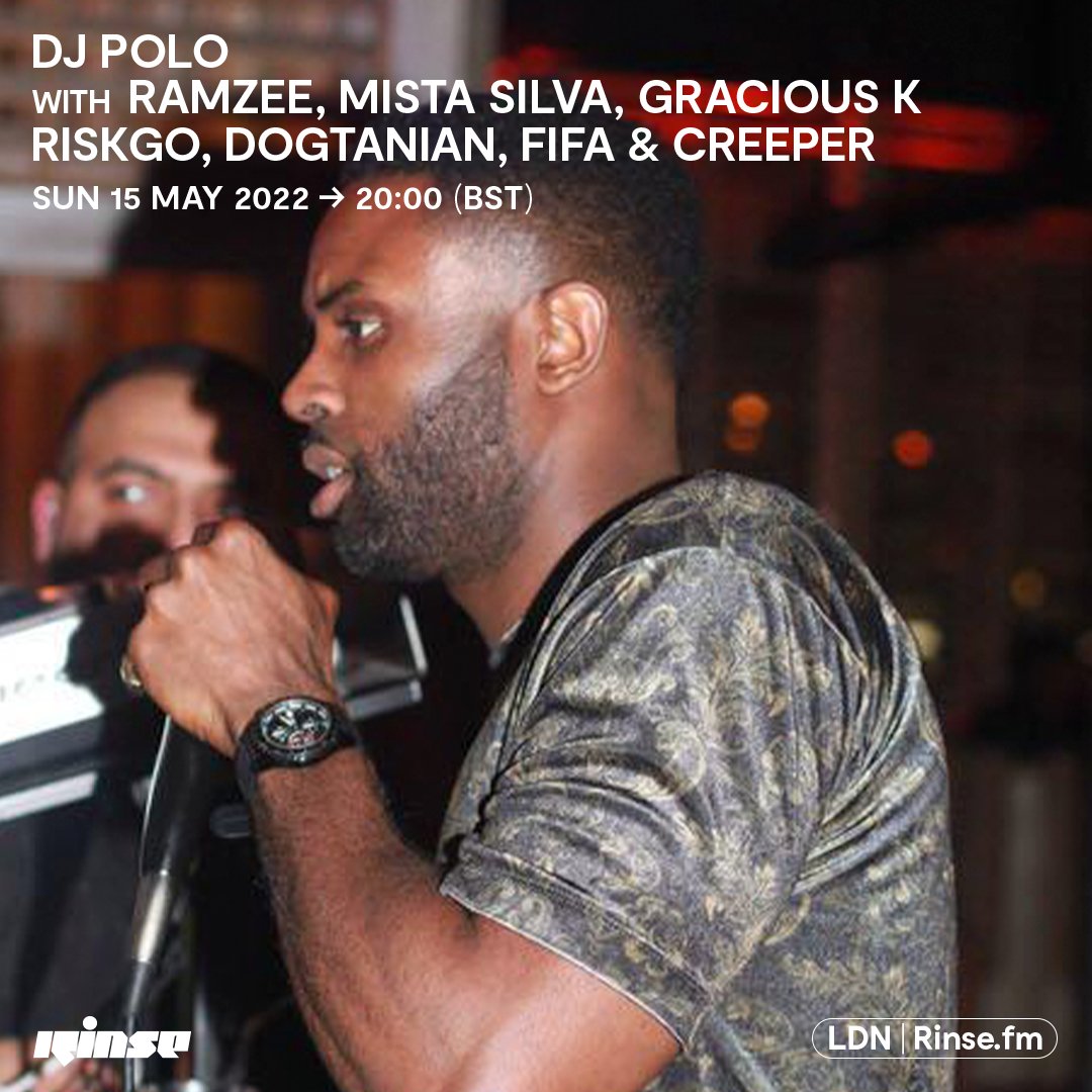 RinseFM's tweet photo. Coming up at 8PM it's @DJPOLOUK with #Ramzee, #MistaSilva, #GraciousK, #Riskgo, #Dogtaniaun, #Fifa & #Creeper on https://t.co/Q0ed1kLtwe + 106.8FM
#RinseFM https://t.co/GCYuB7k4nH