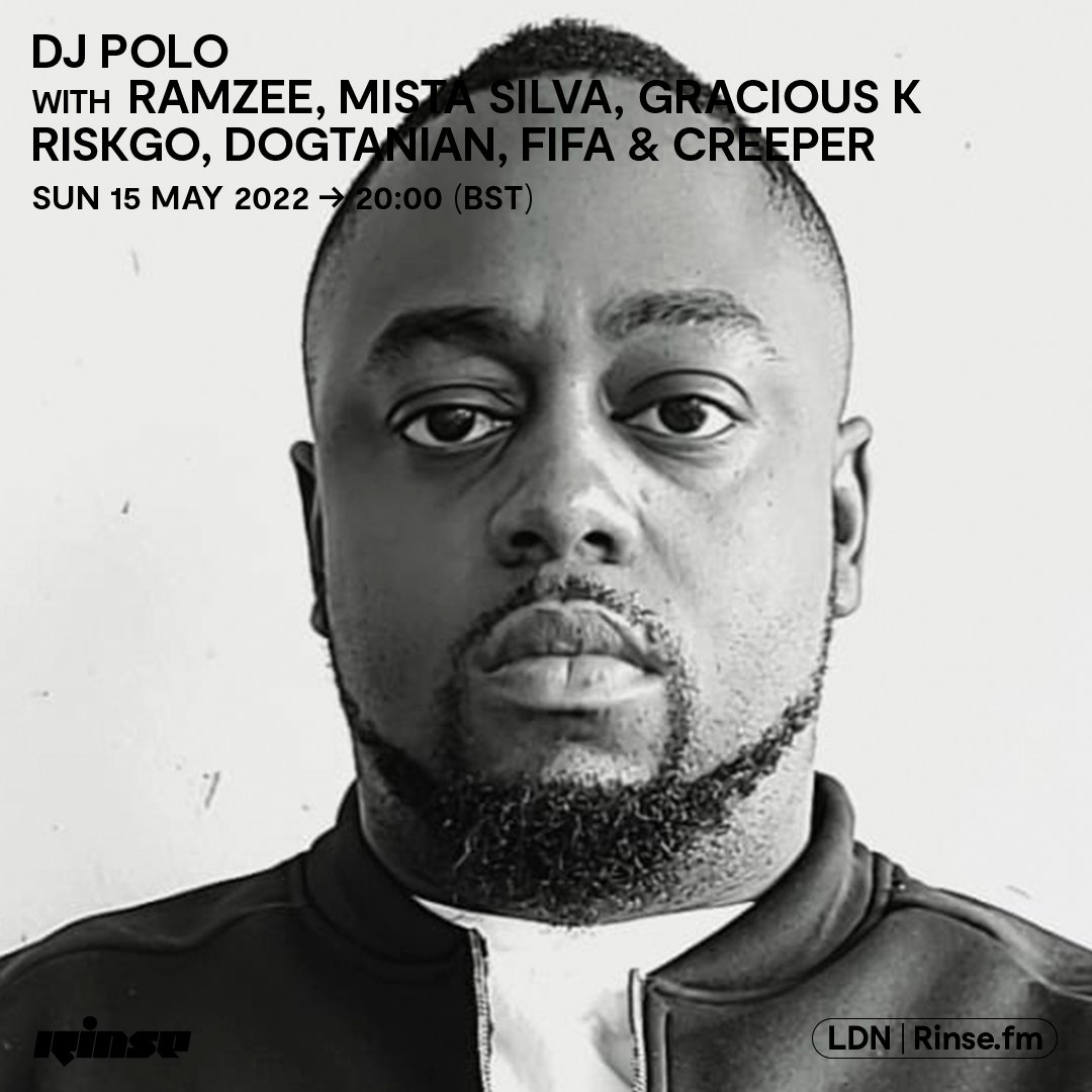 RinseFM's tweet photo. Coming up at 8PM it's @DJPOLOUK with #Ramzee, #MistaSilva, #GraciousK, #Riskgo, #Dogtaniaun, #Fifa & #Creeper on https://t.co/Q0ed1kLtwe + 106.8FM
#RinseFM https://t.co/GCYuB7k4nH