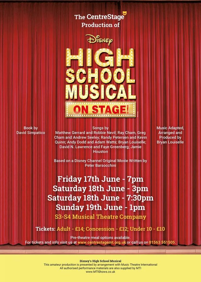 CentrestageMT's tweet image. Disney Channel's smash hit movie musical comes to life @CentrestageMT this Summer. For dates and tickets, visit our website now: centrestagemt.org.uk/whats-on

🎫🎙💙🕺🏼💃🏼

#ComeFindYourself