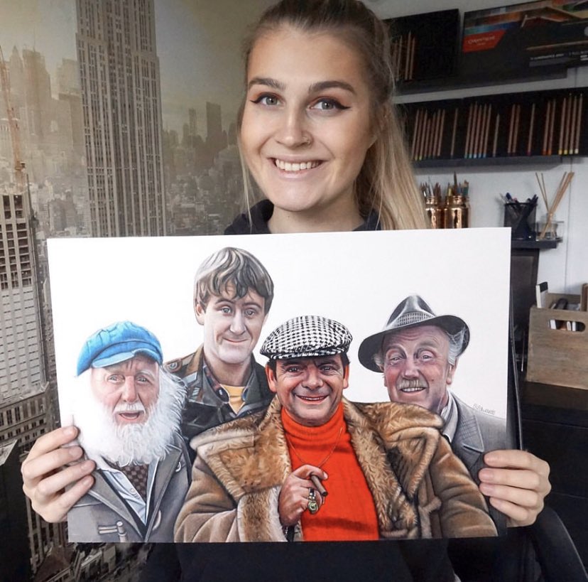 creative_a_r_t's tweet photo. Drawing I have done of Only Fools and Horses. Please share ✏️ https://t.co/OKGkZDcTxu