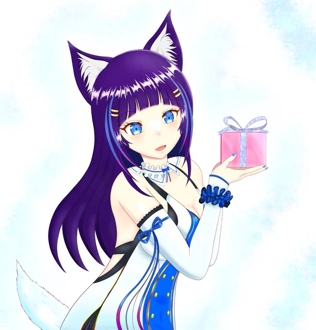 こころちゃん、お誕生日おめでとう! #吉花こころ #画狼伝説 #ココロマチ
