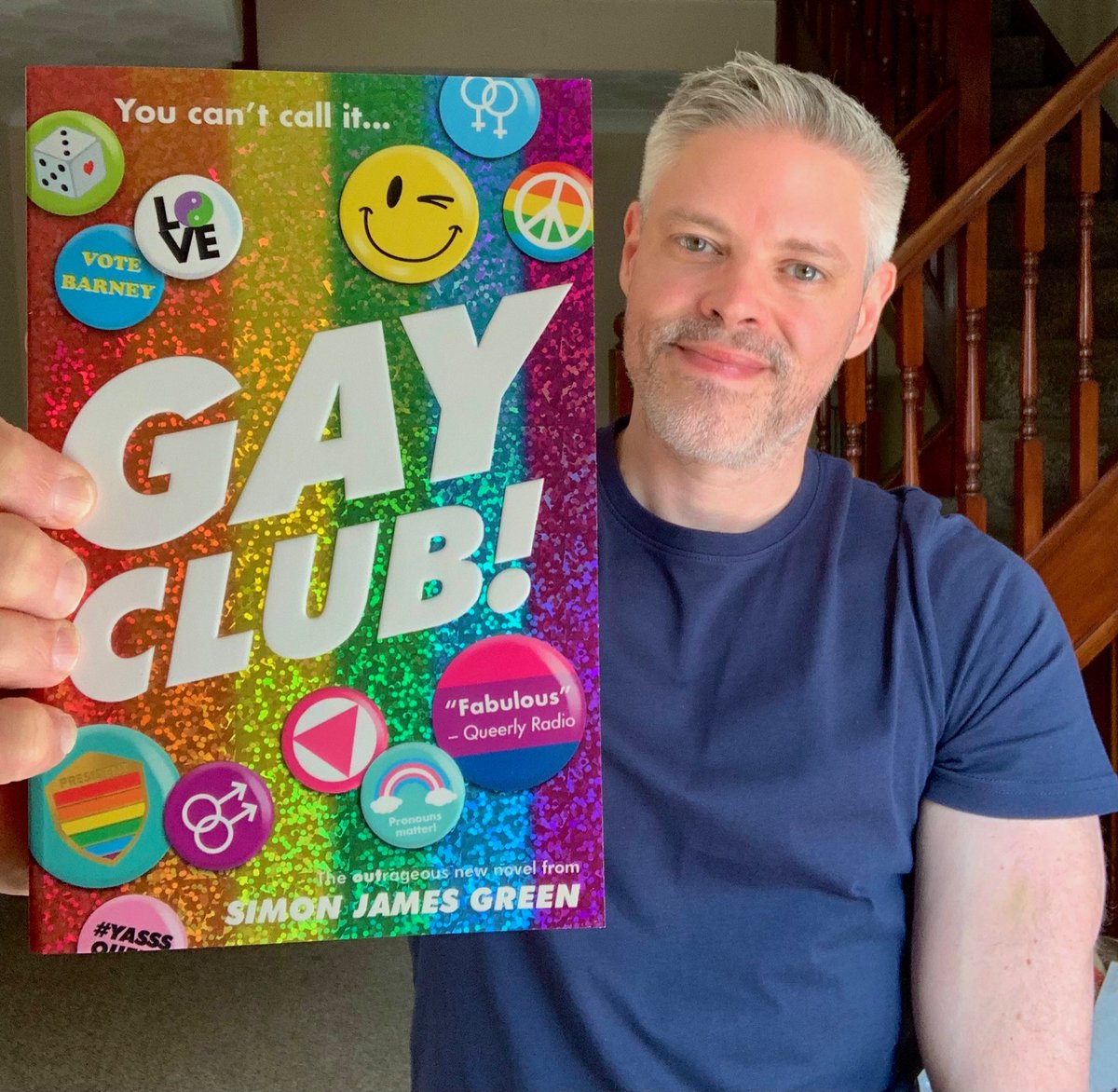WHusseyAuthor's tweet photo. Loving all the positivity surrounding my brilliant friend Simon James Greenβs new book #GayClub.
It is everything bigots are not: warm and kind and inclusive - and *intentionally* funny.
#TeamSimonForever #VoteBarney https://t.co/HkWqqHlvn5