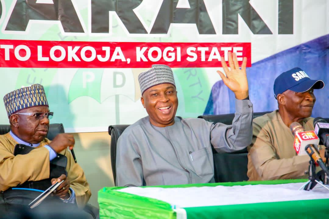 TosanBright's tweet image. Sen. Dr Bukola Saraki meet with Delegates and Party leaders of the @OfficialPDPNig in Kogi State

The love is massive...

Saraki is coming..

#FixNigeria
#RealSolution.
#ABS2023