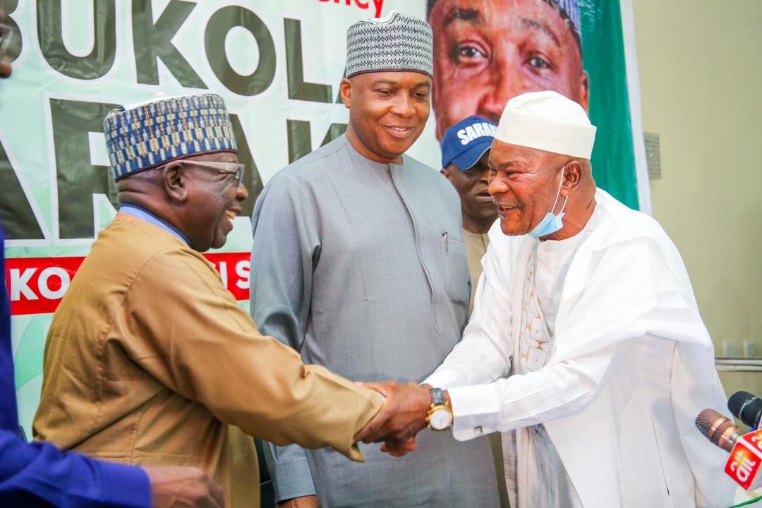 TosanBright's tweet image. Sen. Dr Bukola Saraki meet with Delegates and Party leaders of the @OfficialPDPNig in Kogi State

The love is massive...

Saraki is coming..

#FixNigeria
#RealSolution.
#ABS2023