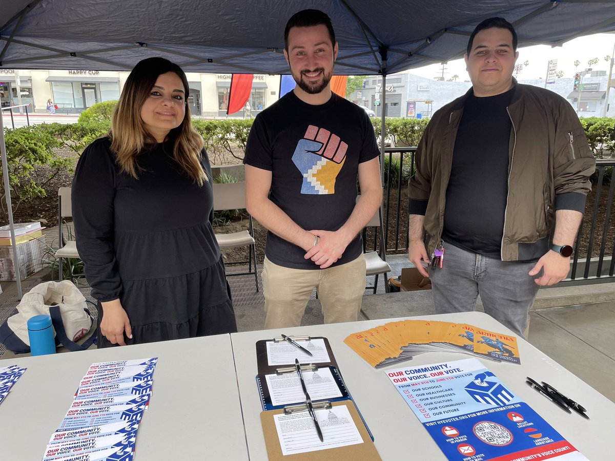 ANCA_WR's tweet photo. Shopping at the Glendale Artsakh Market today? Stop by our booth to learn more about our #HyeVotes campaign and the upcoming Primary Elections. You can even sign up as an ANCA Rapid Responder. 

We are excited to meet you!! https://t.co/GTam8RPRyV