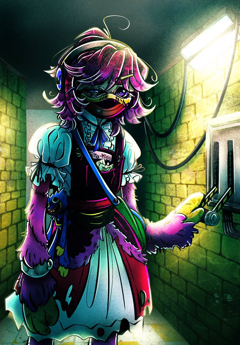 tea_cockroach's tweet photo. -I just want to help
#PoppyPlaytimeChapter2 #kissymissy #art https://t.co/vj1cUytzVB